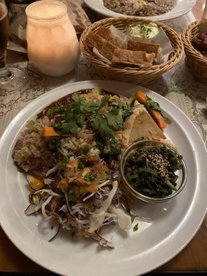 Looks great flavour lacked depth. Not sure what is Filipino about the dish  at Atlas Bar in Copenhagen