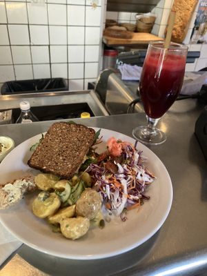 Lunch special  at Atlas Bar in Copenhagen