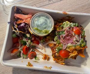 Lasagne (take away)  at Atlas Bar in Copenhagen