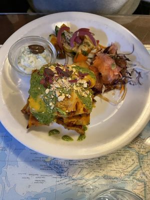 Lasanha  at Atlas Bar in Copenhagen