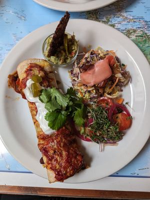 Burrito at Atlas Bar in Copenhagen