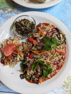 Tofu Manilla at Atlas Bar in Copenhagen