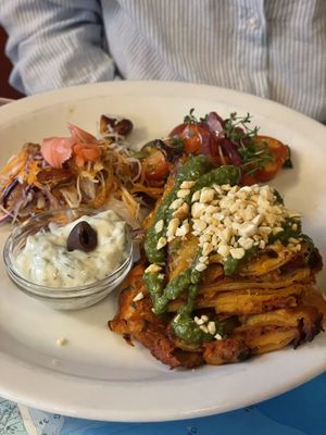 Lasagna  at Atlas Bar in Copenhagen