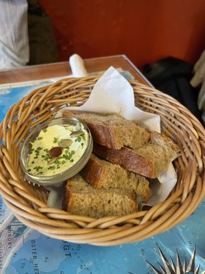Bread  at Atlas Bar in Copenhagen