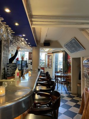 Inside  at Atlas Bar in Copenhagen