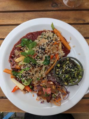 Tofu Manilla at Atlas Bar in Copenhagen