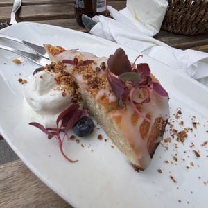 Lemon cake   at Atlas Bar in Copenhagen