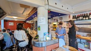 Interior at Atlas Bar in Copenhagen