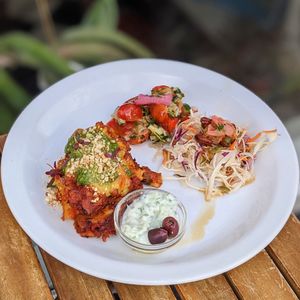 Vegan Lasagna at Atlas Bar in Copenhagen