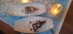 Dessert at Atlas Bar in Copenhagen