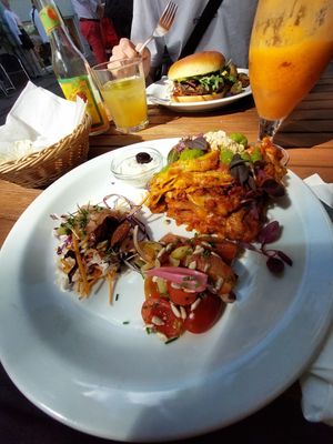 Lasagna at Atlas Bar in Copenhagen