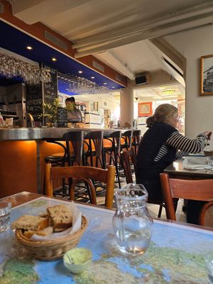 Cafe at Atlas Bar in Copenhagen