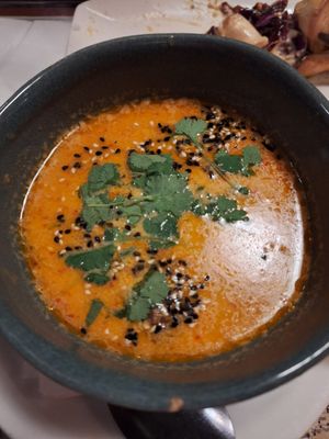 The spiciest soup in the world at Atlas Bar in Copenhagen