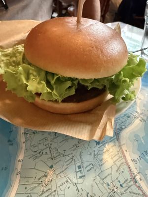 Atlas Burger  at Atlas Bar in Copenhagen