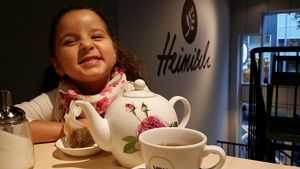 Organic Tea at Café Heimisch in Cologne