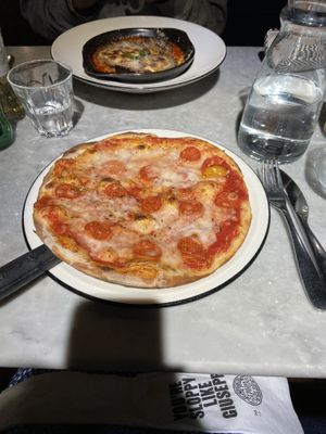 Vegan pepperoni pizza 😍 at Pizza Express - Liverpool One in Liverpool