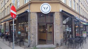 Outside at Wrap House in Copenhagen