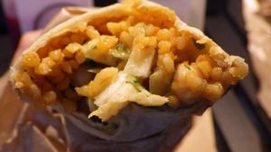 Vegan 2 option at Wrap House in Copenhagen