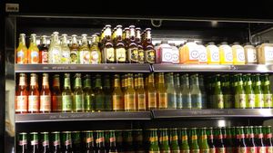 Drinks at Wrap House in Copenhagen