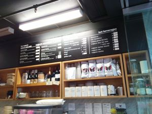 interior at The Organic Food and Wine Deli in Melbourne