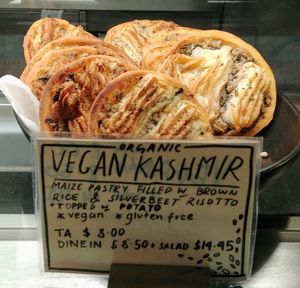 Vegan Kashmir at The Organic Food and Wine Deli in Melbourne