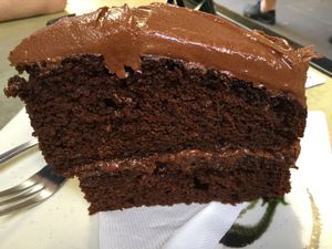 Cake at The Organic Food and Wine Deli in Melbourne