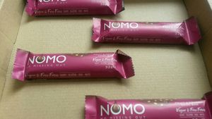 NEW vegan nomo bars at Holland & Barrett  in South Shields