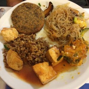 mmmm tofu!  at Bodhi in Buenos Aires