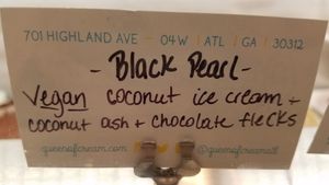 Black Pearl at Queen of Cream in Atlanta