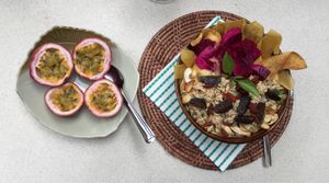 morning glory bowl at Snooze in Chiang Mai