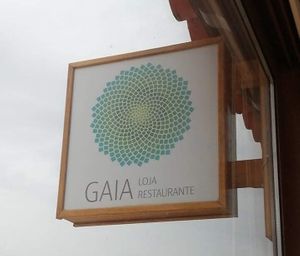 Signage   at Gaia Loja Restaurante in Rogil