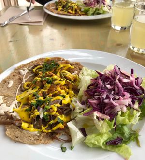 Tofu Shawarma   at Gaia Loja Restaurante in Rogil