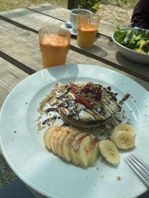 Pancakes  at Gaia Loja Restaurante in Rogil