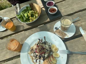 Vegan breakfast 🌱   at Gaia Loja Restaurante in Rogil