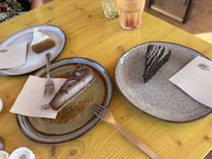 Cakes were to die for   at Gaia Loja Restaurante in Rogil