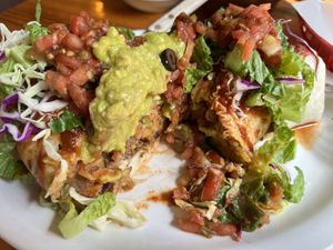   at Polli's in Makawao