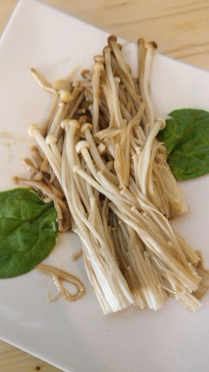 lily mushrooms at Ramen Haus in Ogden