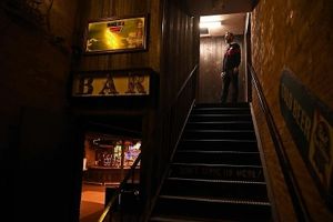 Co-Owner Dave Morris at Harp and Hound in Ogden