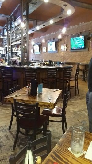 bar view at Harp and Hound in Ogden