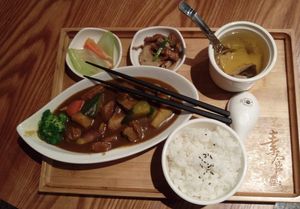 咖哩飯套餐 at Su Shi Tang in New Taipei City