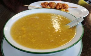 Sweet corn soup at Top Choice in Noble Park