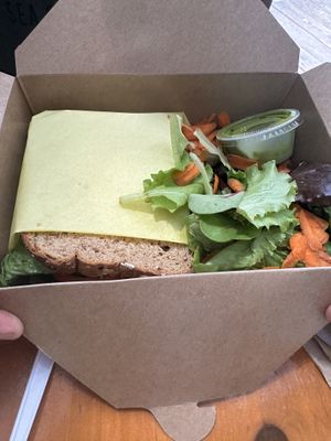 BLT tempeh bacon  at Fudenjuce in Nevada City