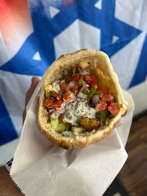   at FalafaLafa in Brooklyn