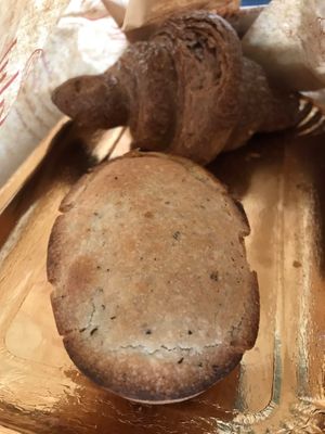 Pasticciotto e cornetto  at Dolce Salute in Galatina