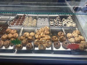 These are all vegan   at Dolce Salute in Galatina