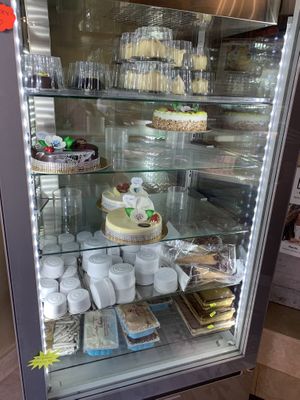 Some cakes  at Dolce Salute in Galatina