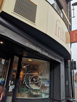 The shop outside at Bakery Frimout in Ghent