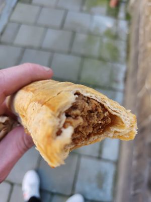 Seitan met paprika at Bakery Frimout in Ghent