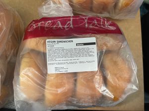 Vegan sandwishen at Bakery Frimout in Ghent