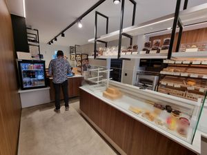 Counter/interior at Bakery Frimout in Ghent